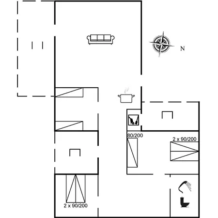 Thorfrid - 150m From The Sea By Interhome Tatil Evi *